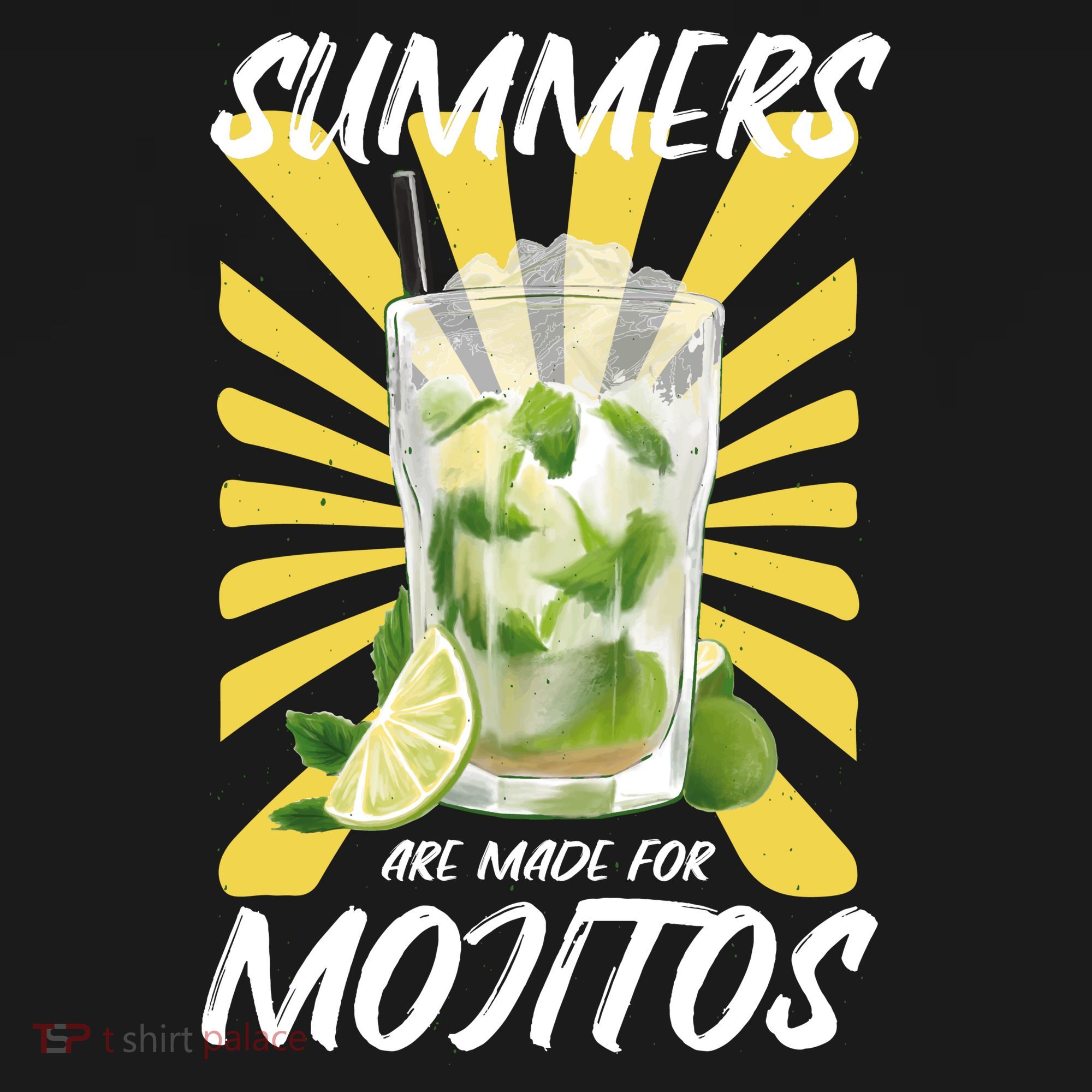 Summers Are Made For Mojitos Doggie Tank