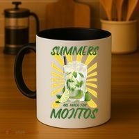 Summers Are Made For Mojitos Coffee Mug thumb 4
