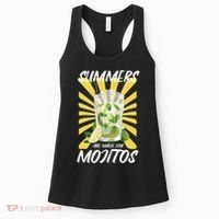 Summers Are Made For Mojitos Women's Tank Top thumb 0