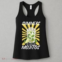 Summers Are Made For Mojitos Women's Tank Top thumb 3