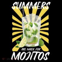Summers Are Made For Mojitos Baby Bodysuit thumb 2