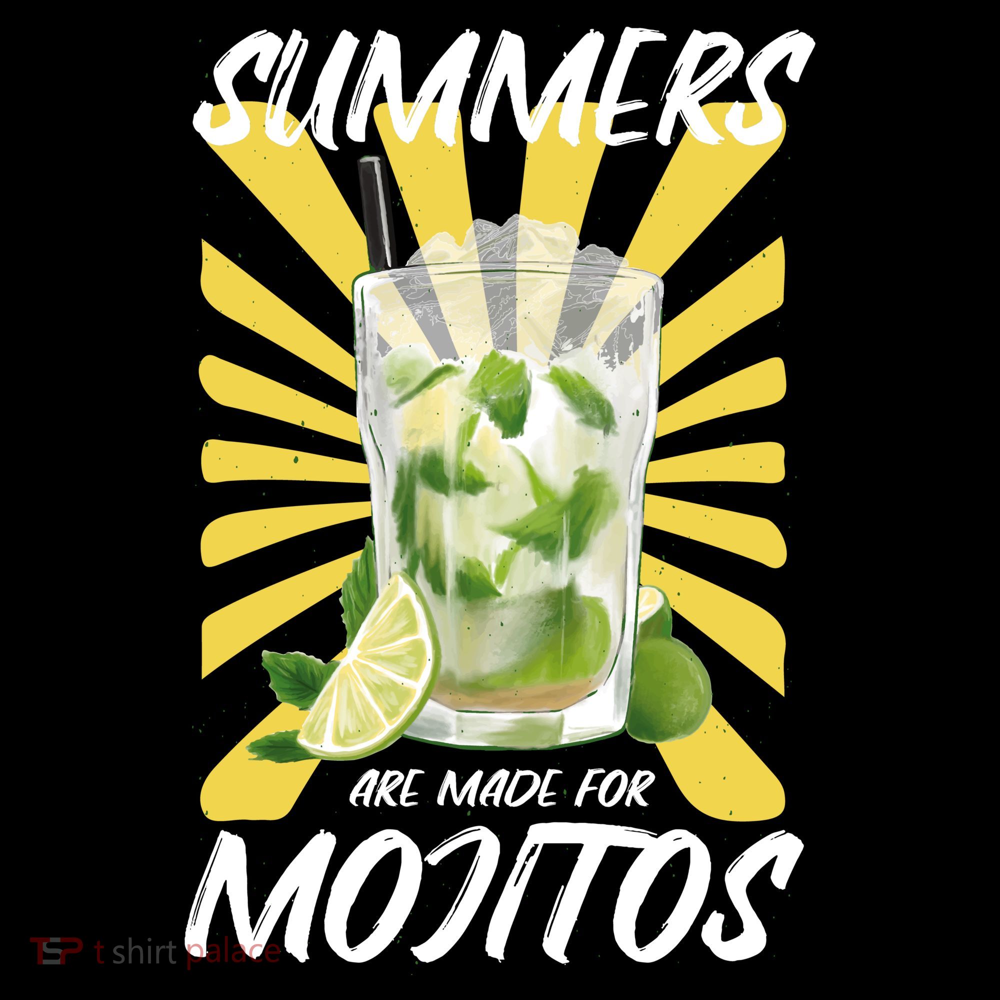 Summers Are Made For Mojitos Baby Bodysuit