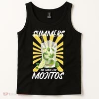 Summers Are Made For Mojitos Tank Top thumb 2