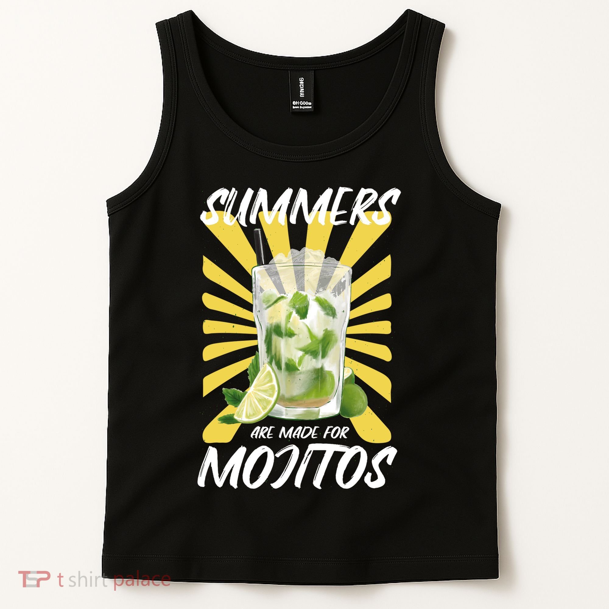 Summers Are Made For Mojitos Tank Top