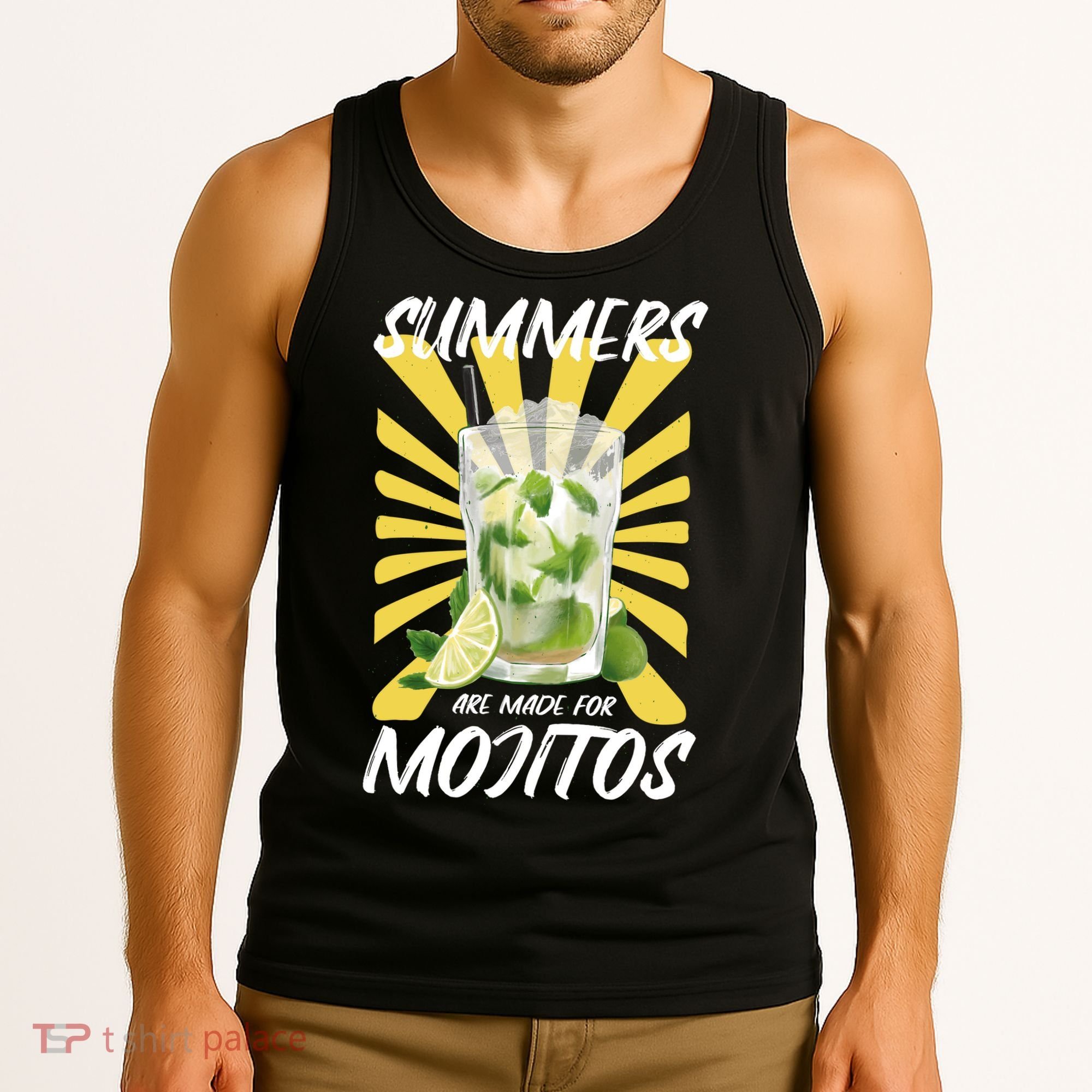 Summers Are Made For Mojitos Tank Top