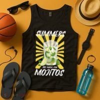 Summers Are Made For Mojitos Tank Top thumb 4