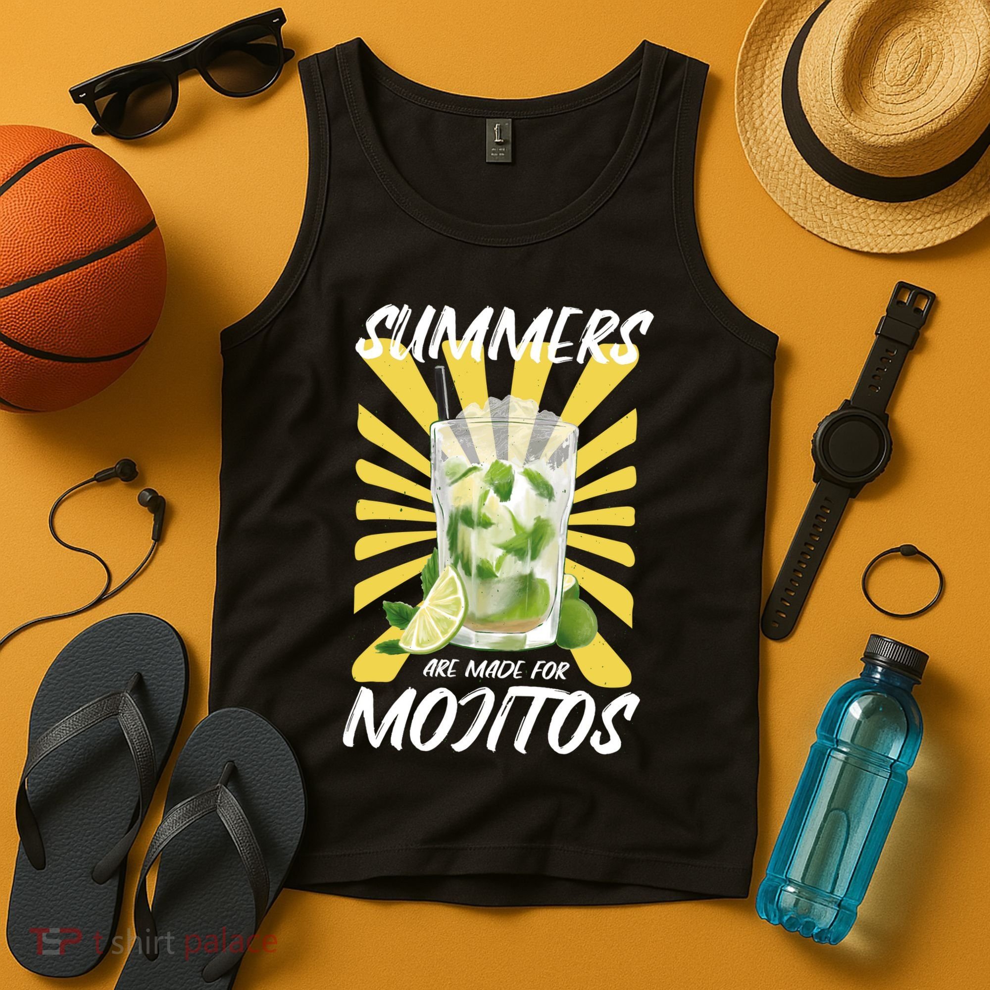 Summers Are Made For Mojitos Tank Top
