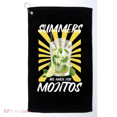 Summers Are Made For Mojitos Golf Towel