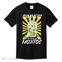 Summers Are Made For Mojitos Kids T-Shirt thumb 0