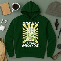 Summers Are Made For Mojitos Hoodie thumb 3