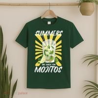 Summers Are Made For Mojitos T-Shirt thumb 2