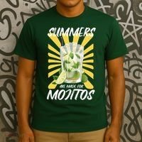 Summers Are Made For Mojitos T-Shirt thumb 3