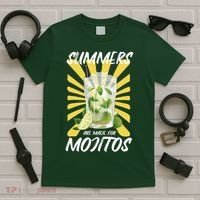 Summers Are Made For Mojitos T-Shirt thumb 5