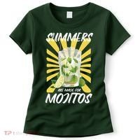 Summers Are Made For Mojitos Women's T-Shirt thumb 0