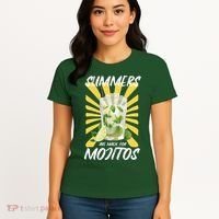 Summers Are Made For Mojitos Women's T-Shirt thumb 4
