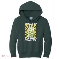 Summers Are Made For Mojitos Kids Hoodie thumb 0