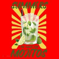 Summers Are Made For Mojitos Santa Hat thumb 1