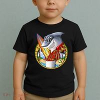 Summertime Beach Shark Surfing Toddler T-Shirt thumb 2