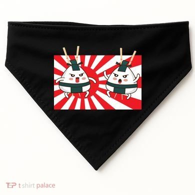 Sumo Sushi  USA-Made Doggie Bandana
