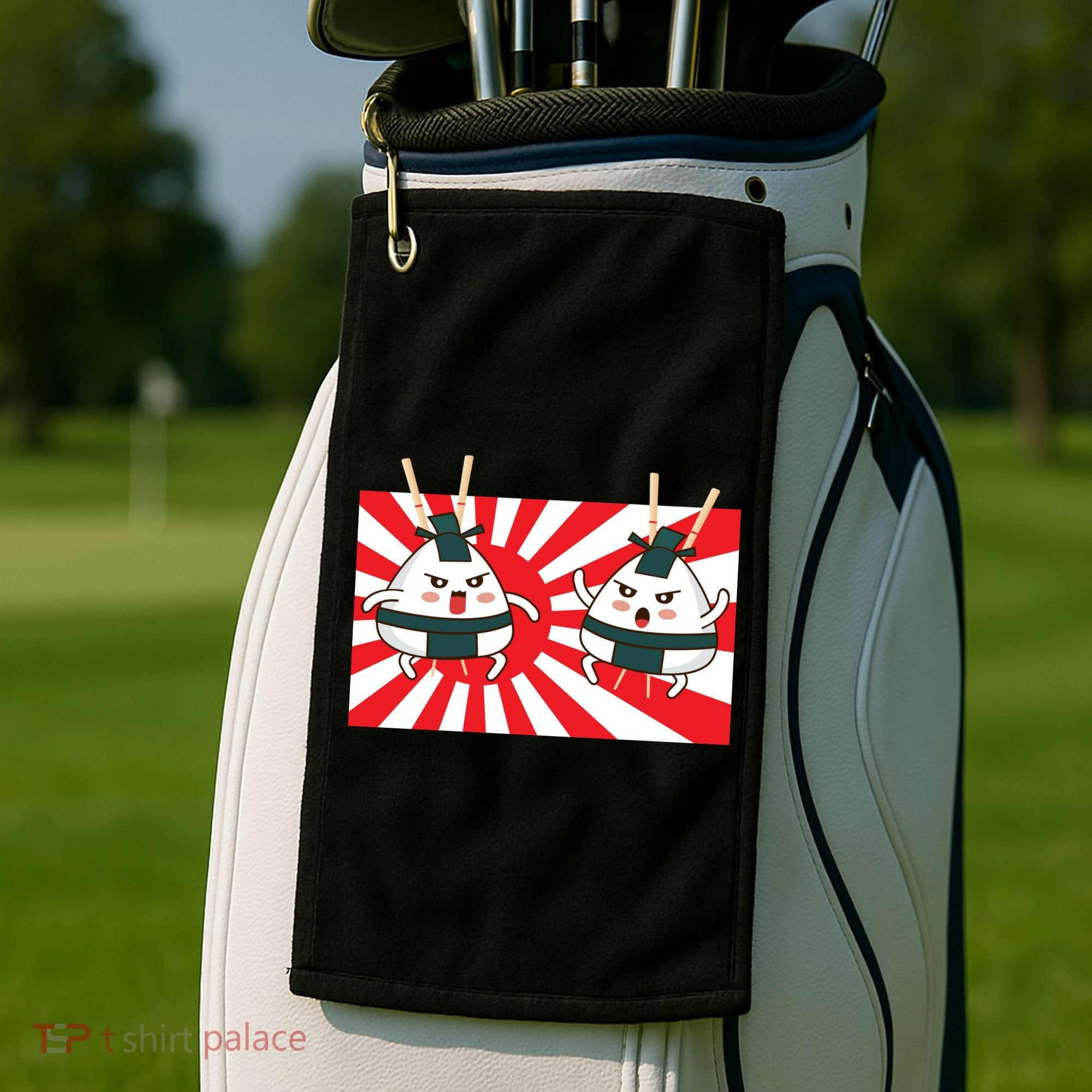 Sumo Sushi  Golf Towel