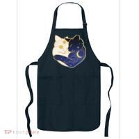 Sun and Moon Yin and Yang Cats Apron thumb 0