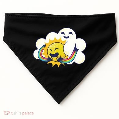 Sun Cloud Love USA-Made Doggie Bandana