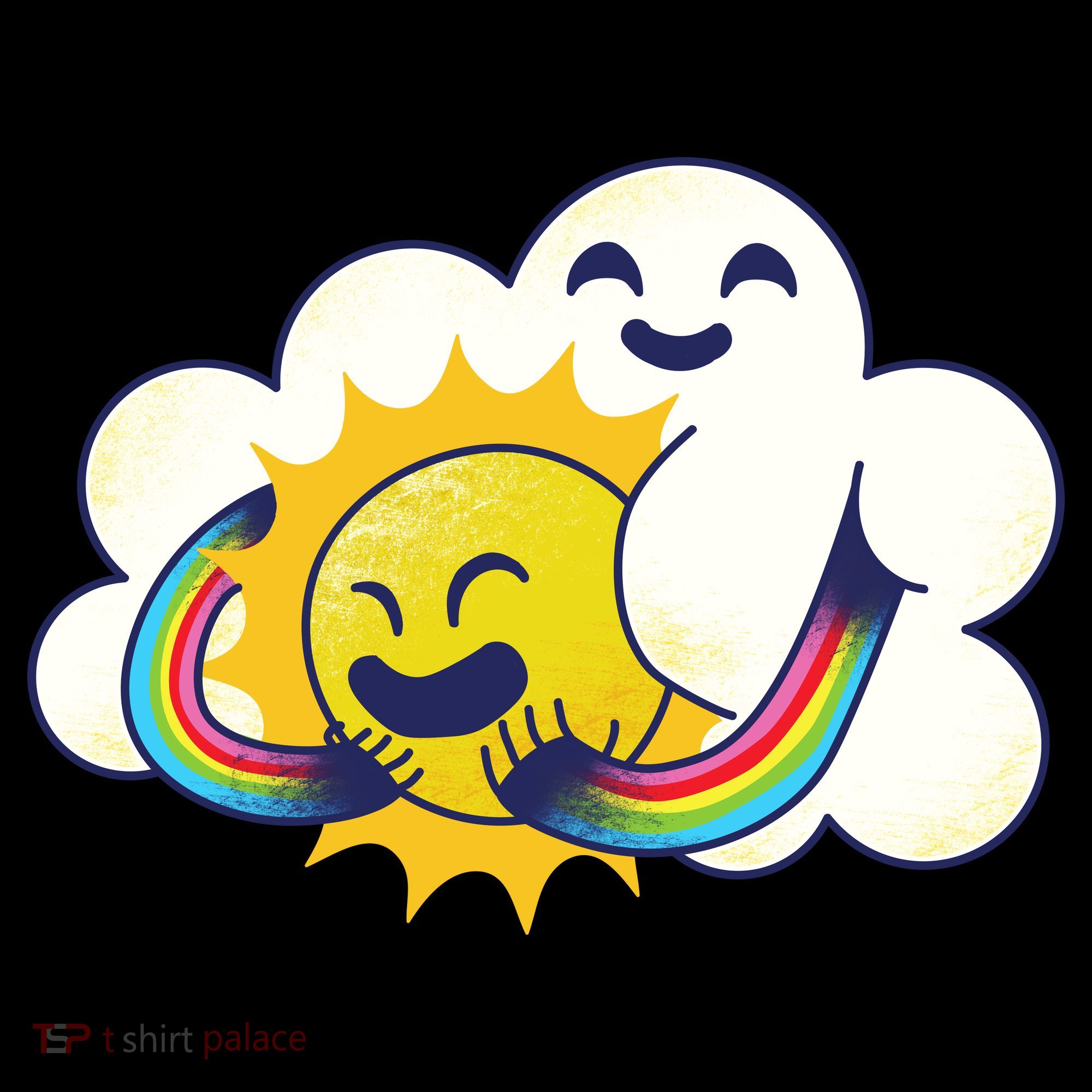 Sun Cloud Love Bucket Hat