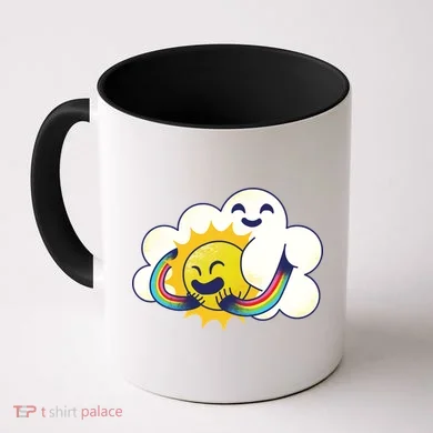 Sun Cloud Love Coffee Mug