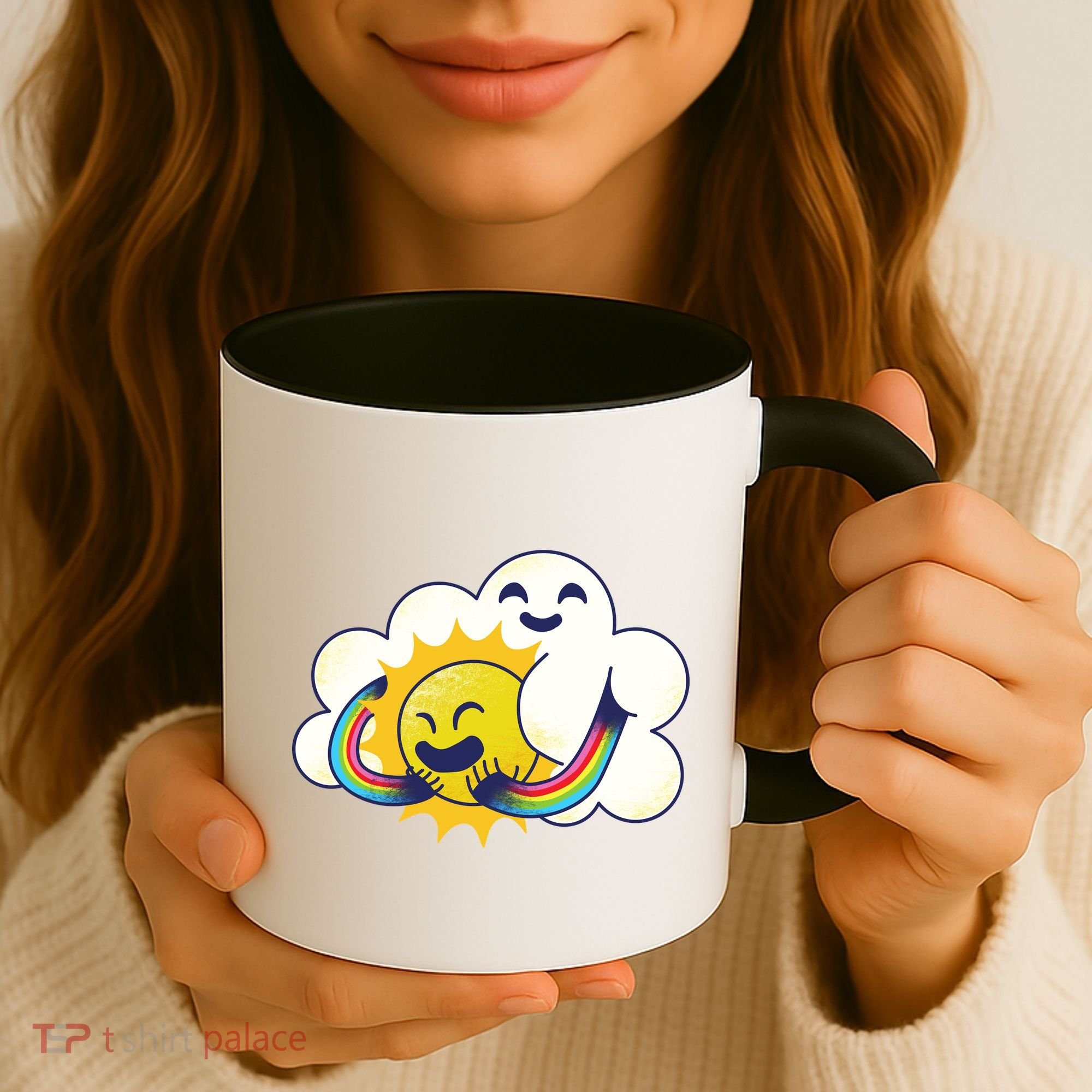 Sun Cloud Love Coffee Mug