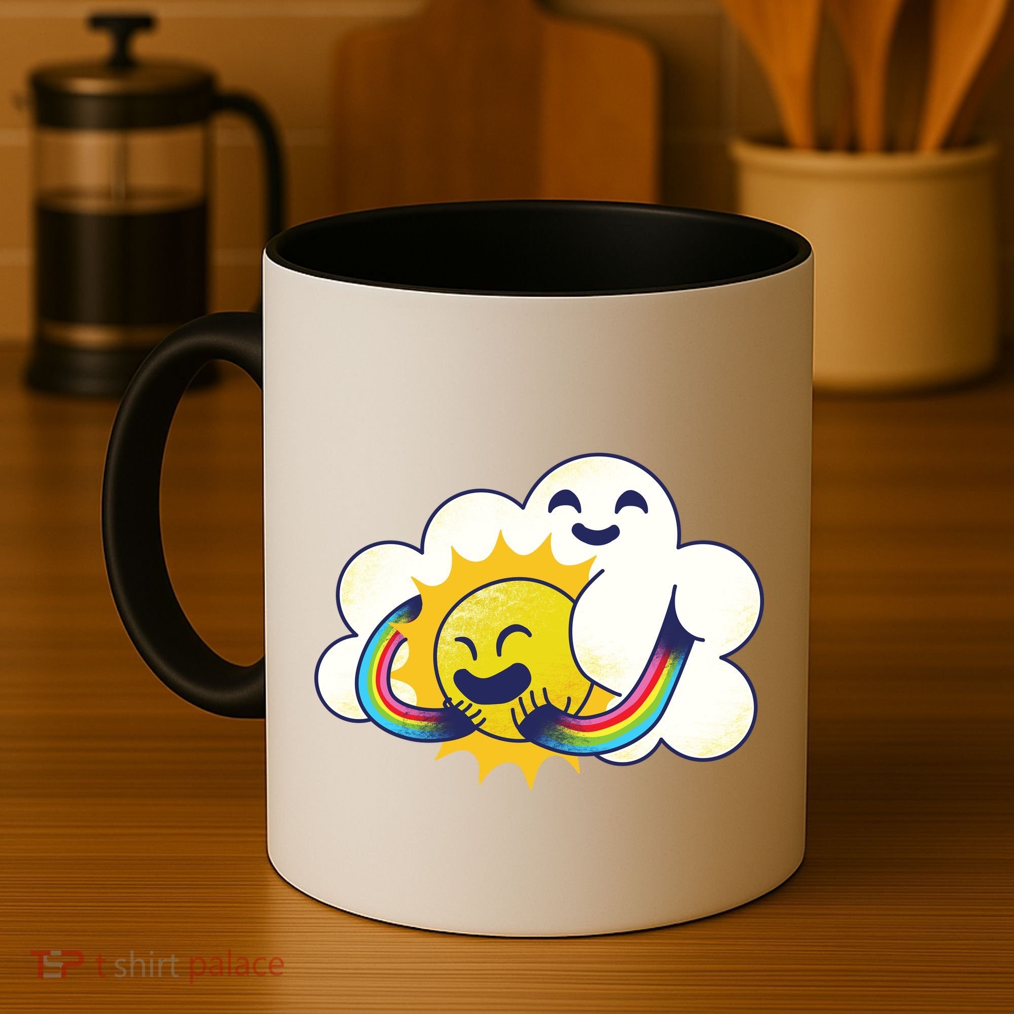 Sun Cloud Love Coffee Mug