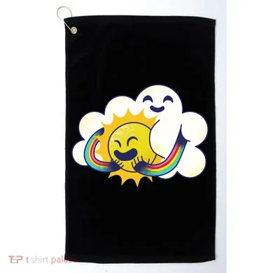 Sun Cloud Love Golf Towel
