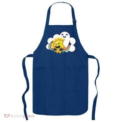 Sun Cloud Love Apron