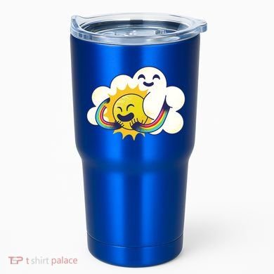 Sun Cloud Love Tumbler