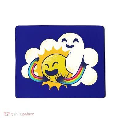 Sun Cloud Love Mousepad