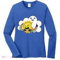Sun Cloud Love Women's Long Sleeve Shirt thumb 0