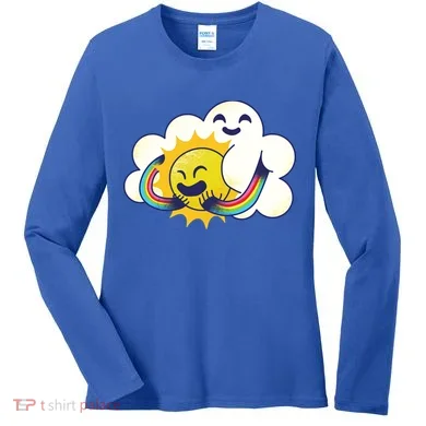 Sun Cloud Love Women's Long Sleeve Shirt