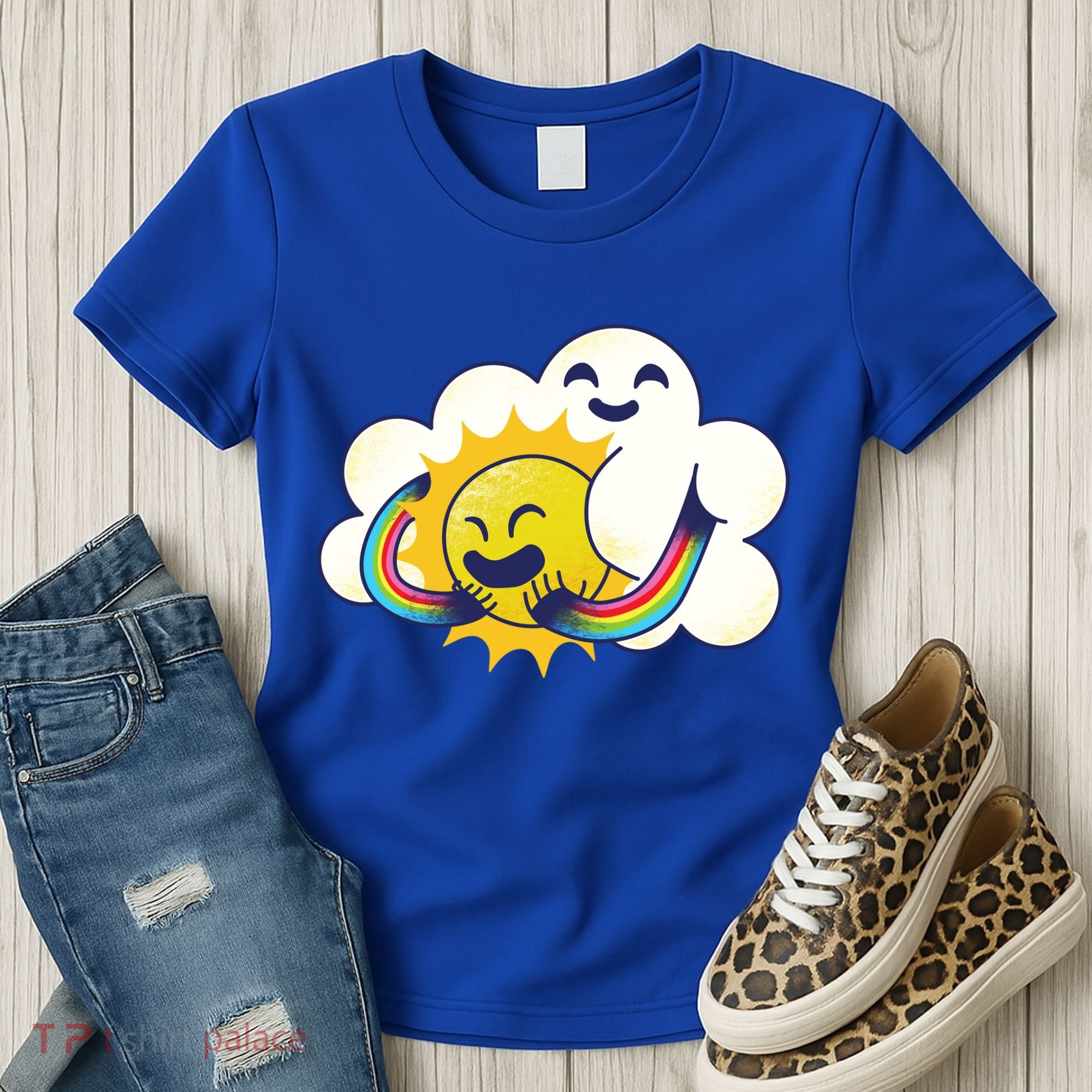 Sun Cloud Love Women's T-Shirt