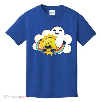 Sun Cloud Love Kids T-Shirt