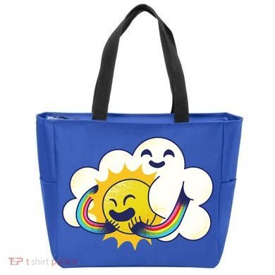 Sun Cloud Love Tote Bag