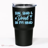 Sun Sand & A Drink In My Hand Tumbler thumb 0
