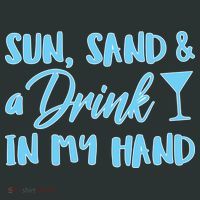 Sun Sand & A Drink In My Hand Pajama Set thumb 2