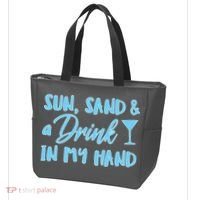 Sun Sand & A Drink In My Hand Tote Bag thumb 3