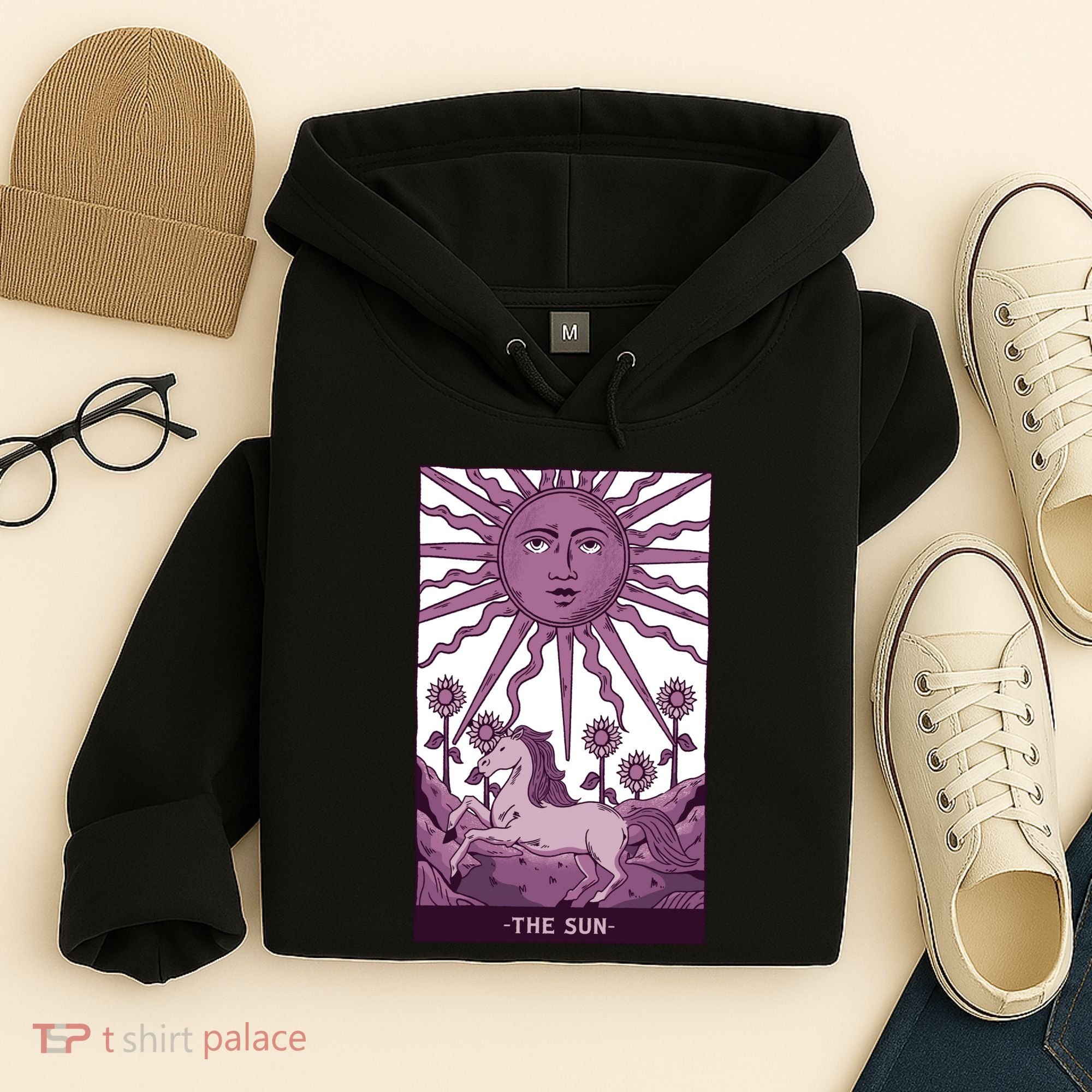Sun Tarot Card Hoodie
