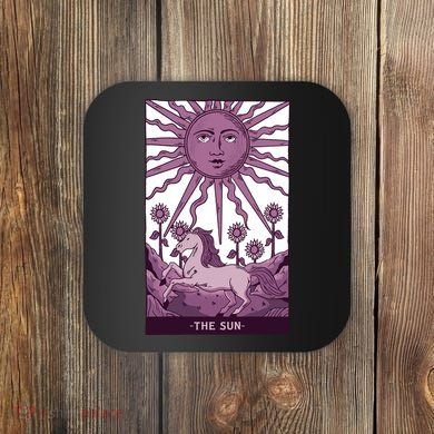 Sun Tarot Card Coaster