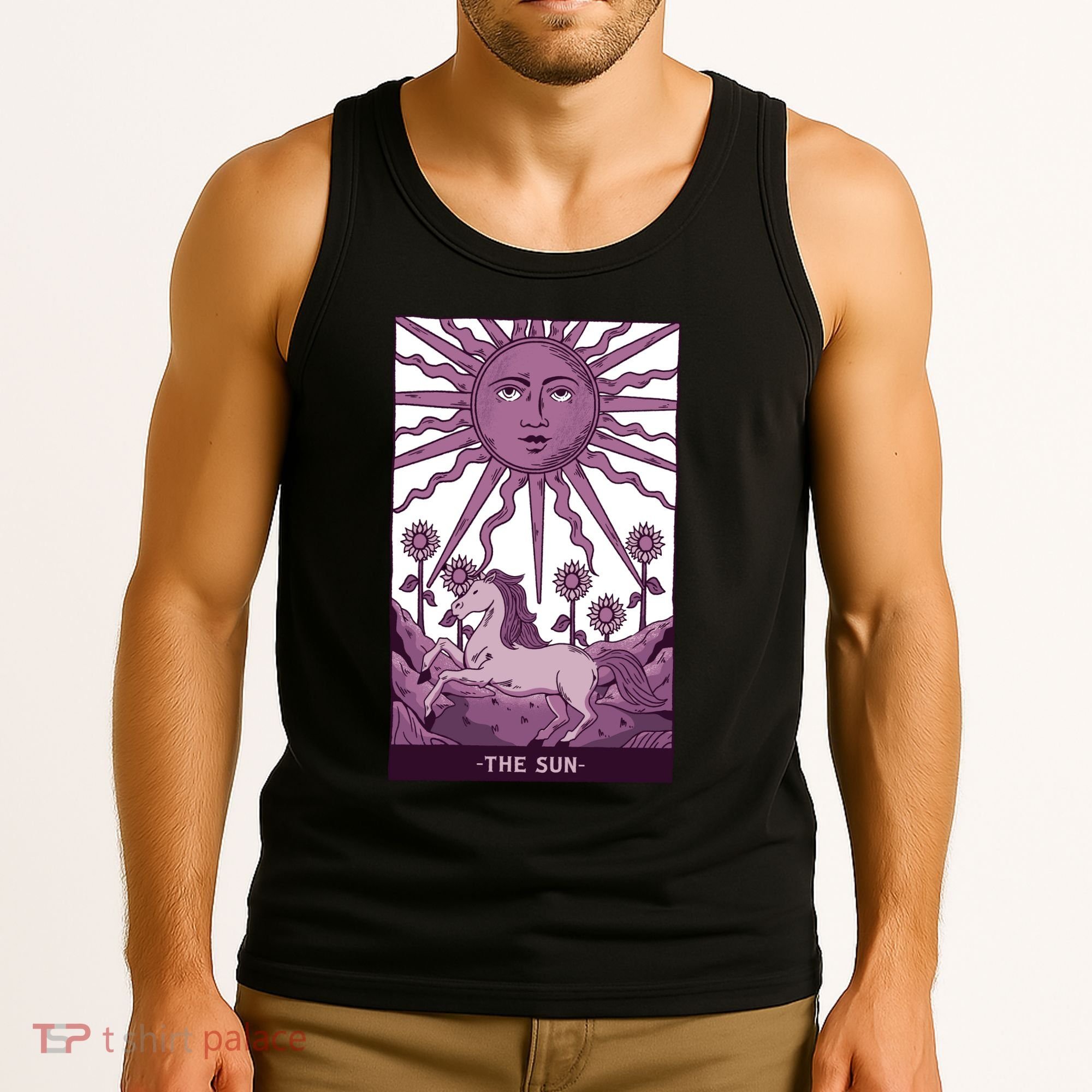 Sun Tarot Card Tank Top