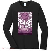 Sun Tarot Card Women's Long Sleeve Shirt thumb 0