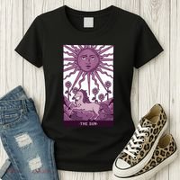 Sun Tarot Card Women's T-Shirt thumb 3