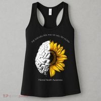 Sun Will Rise We Will Try Again Mental Health Women's Tank Top thumb 3