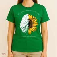 Sun Will Rise We Will Try Again Mental Health T-Shirt thumb 4