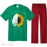 Sun Will Rise We Will Try Again Mental Health Pajama Set thumb 0